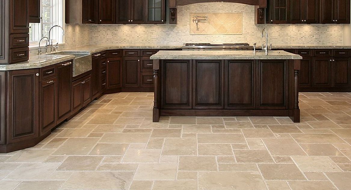 Light Brown Kitchen Tiles Things In The Kitchen