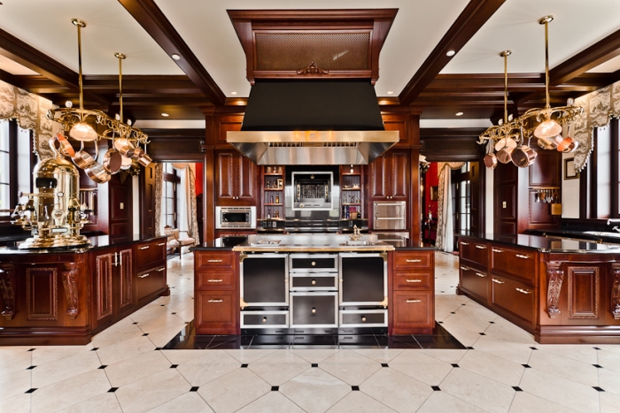 fancy kitchen island design