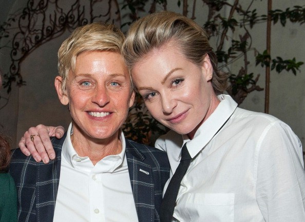 Ellen DeGeneres and Portia de Rossi