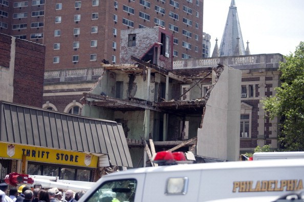 People Trapped And Injured In Building Collapse In Philadelphia