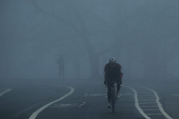 Fog Descends On New York City