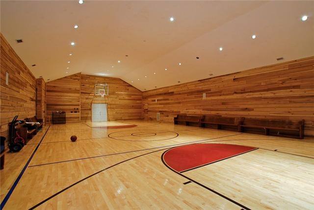 20 of the Most Amazing Home Basketball Courts