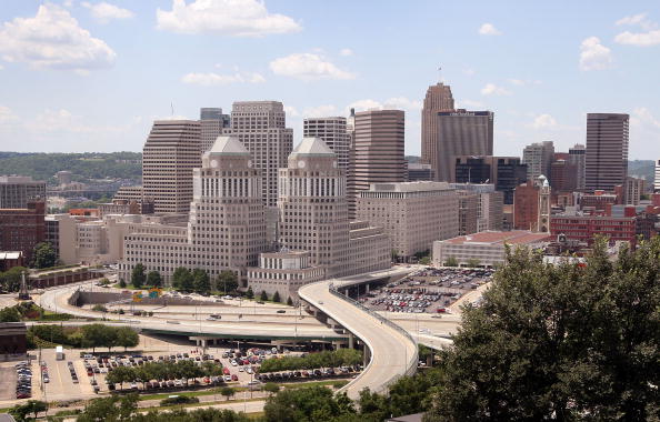 View of the city of Cincinnati 