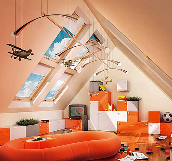 Amazing-Attic-Play-Room-Design-for-Kids