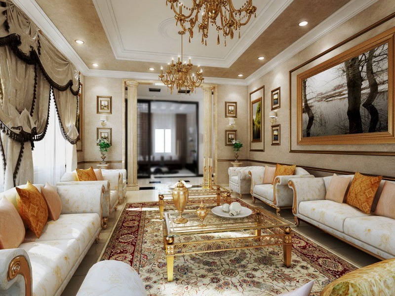 rich living room ideas