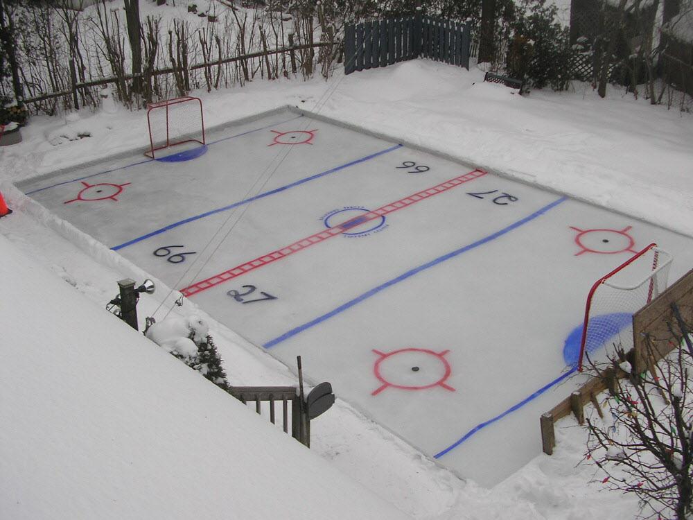 Backyard  rink/West Island