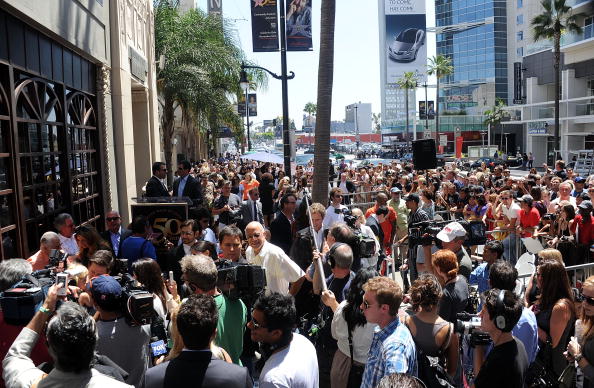 Mark Wahlberg Honored On The Hollywood Walk Of Fame