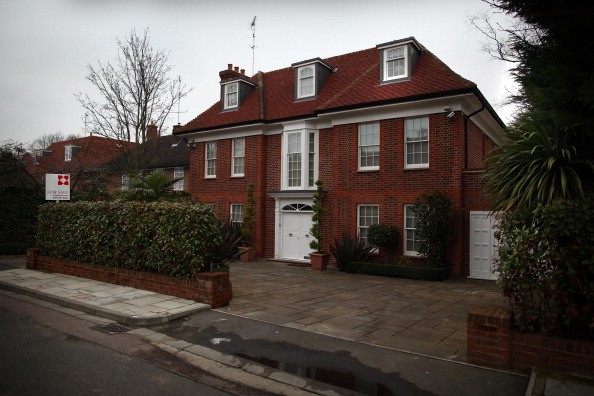 The House Which Is Rumoured To Belong To The Son Of Colonel Gaddafi Sits In Wealthy London Suburb