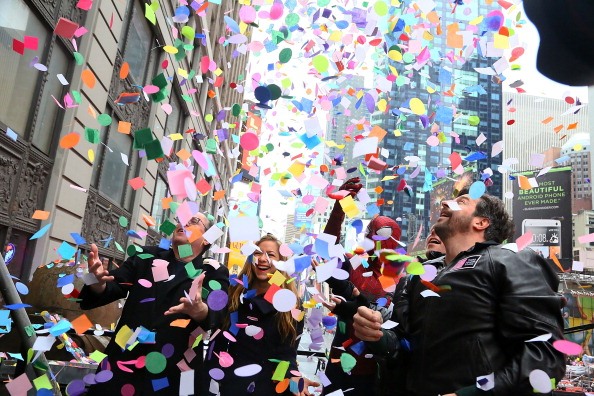 2014 New Year's Eve Confetti Test