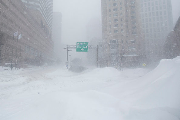 Another Snowstorm Hits Winter-Weary Boston Area