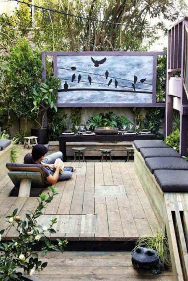 backyard hangout