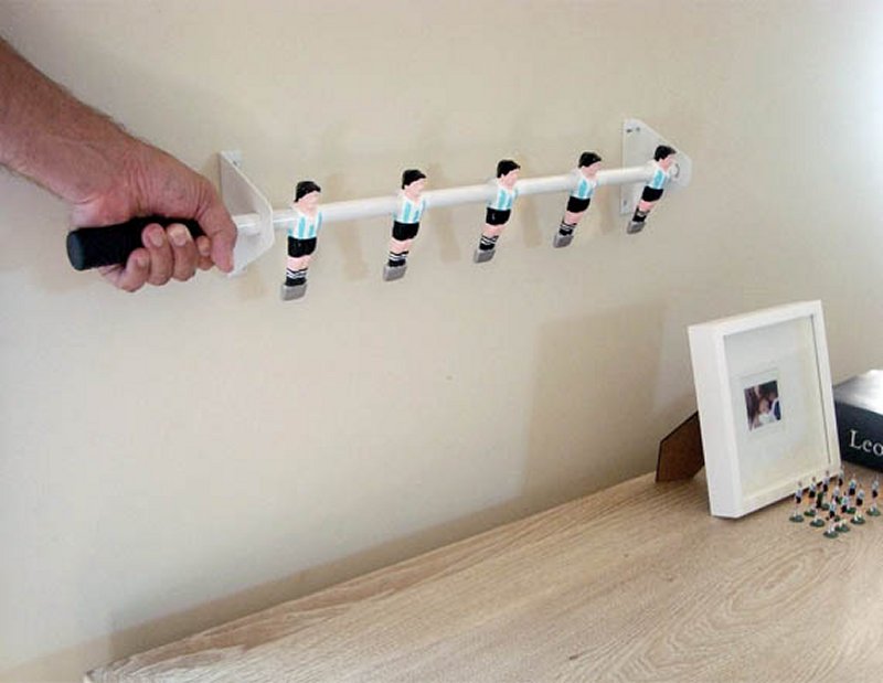 Foosball-Coat-Rack