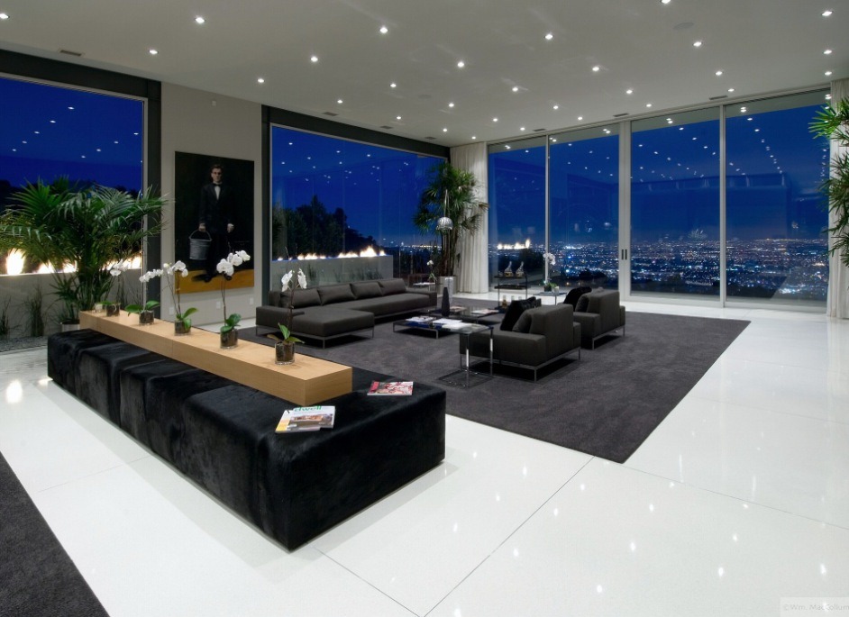 living room view