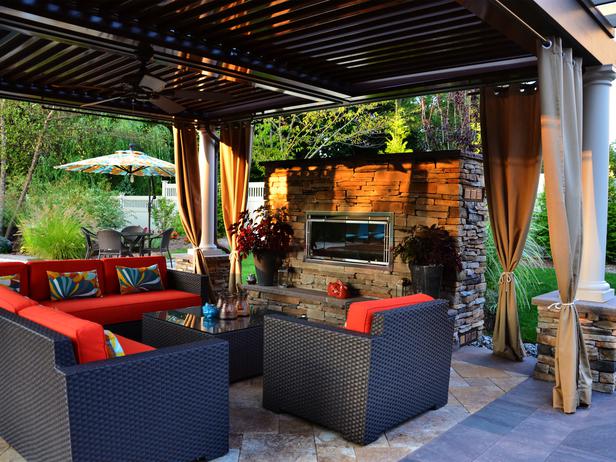 awesome-outdoor-living-room-with-tv-with-advertisement