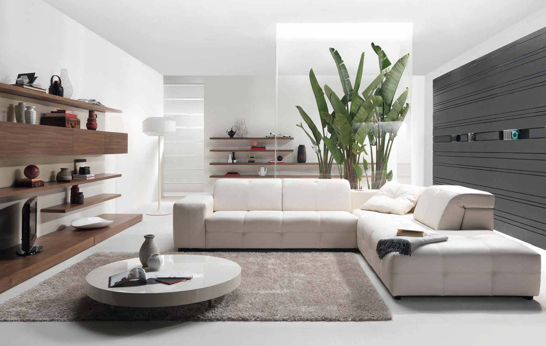 ideas-interior-beautiful-modern-white-grey-themes-living-room-interior-design-with-white-l-shaped-couch-also-rounded-low-coffee-table-on-grey-rugs-as-well-as-wall-mounted-shelves-and-mirrored-ideas-c