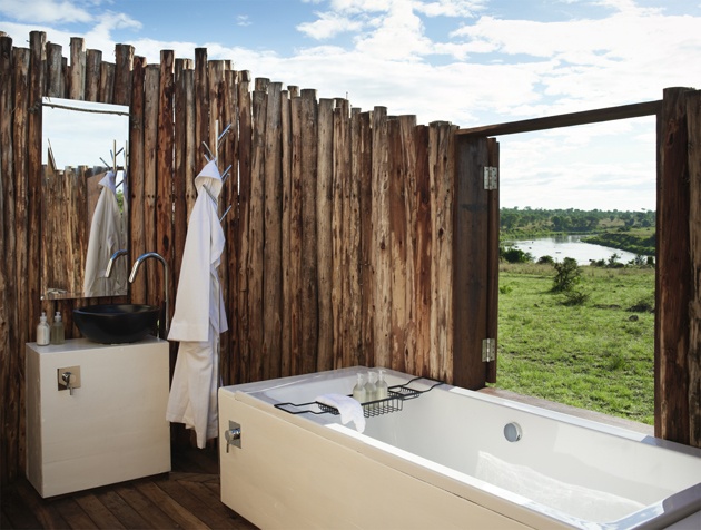 Singita Mara River Tented Camp, Lamai Triangle, Serengeti, Tanzania. Art Director: Paul Henriques. Stylist: Georgina Pennington. Photographer: Mark Williams. From 02/11/12 to 7/11/12.