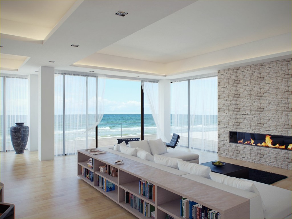 white-living-room-stone-fireplace