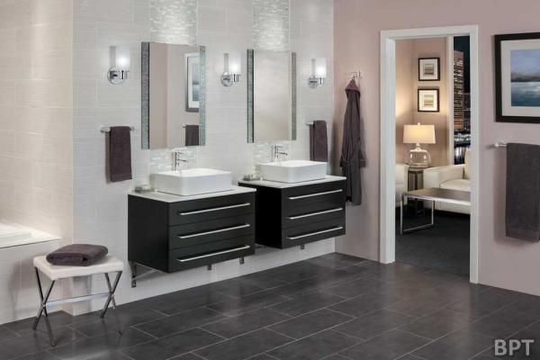 double vanity master bath