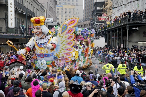 Annual Mardi Gras Parade Held In New Orleans