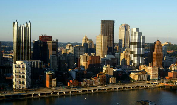 View of downtown Pittsburgh