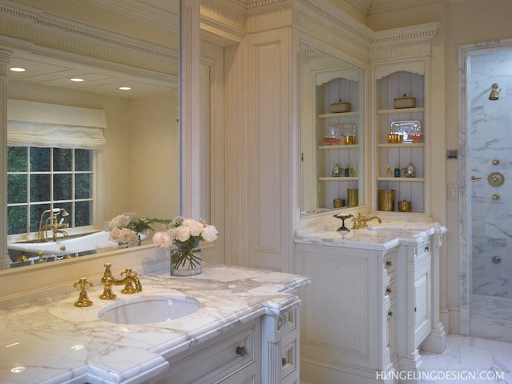 Clive Christian Luxury Bathroom Design in Atlanta, GA, by Hungeling Design