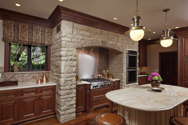 20 Stunning Stone Kitchen Design Ideas