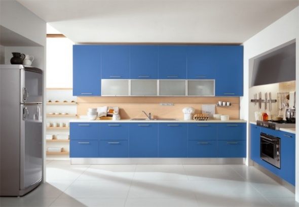 Beautiful-modern-blue-kitchen-design-ideas