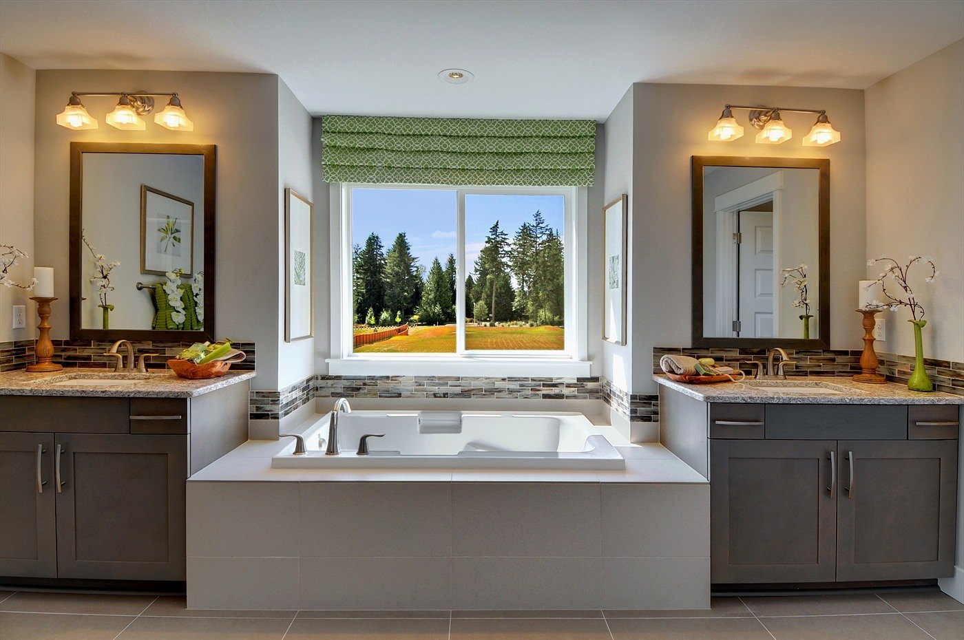 20 Master Bathrooms with Double Sink Vanities