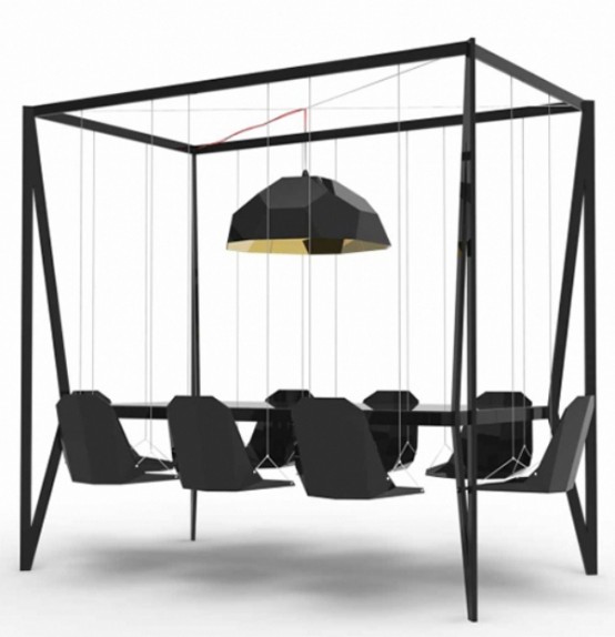 Unique-Dining-Table-with-Swing-Chairs7