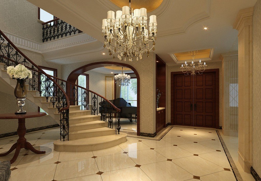 Villa-staircase-and-piano-room