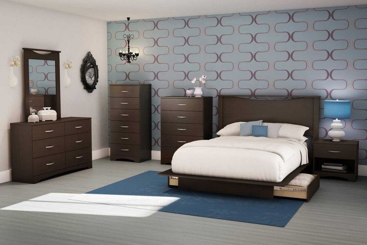 brown-furniture-paint-color-for-modern-bedroom-interior-images