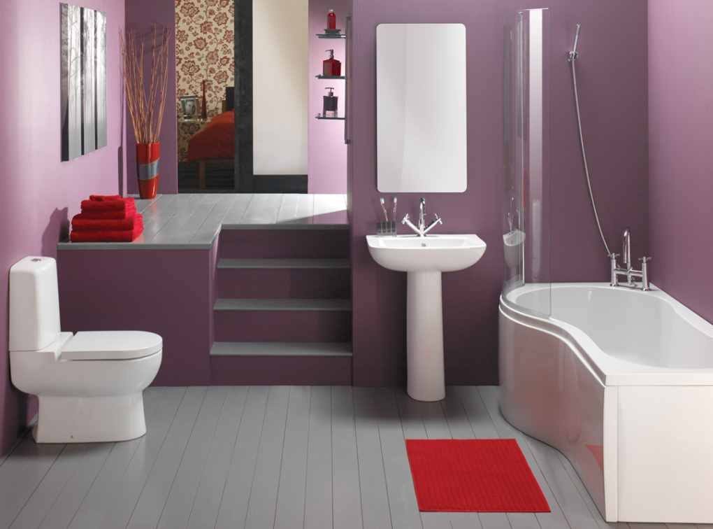 cozy-purple-bathroom-design