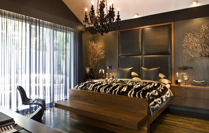 dark-brown-bedroom-design