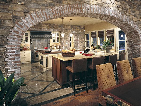 20 Stunning Stone Kitchen Design Ideas