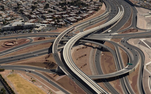 Aerial Views Of Las Vegas