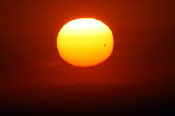 Last Transit Of Venus Across The Sun Seen From Southern California