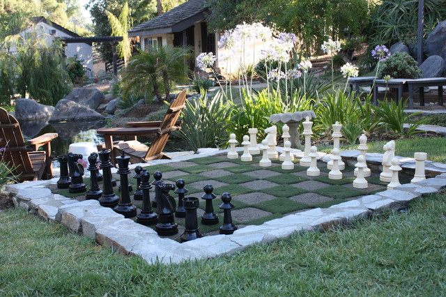 backyard chess board