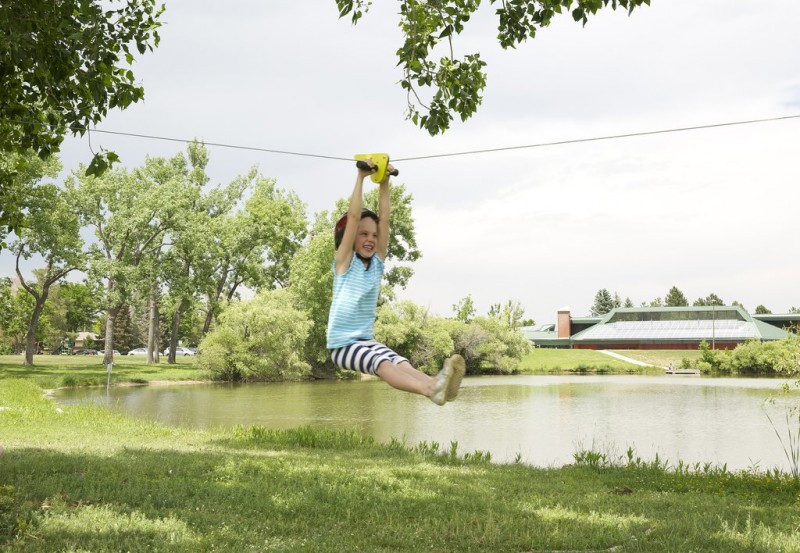 Cool Backyard Ideas:  Zip Line For Kids