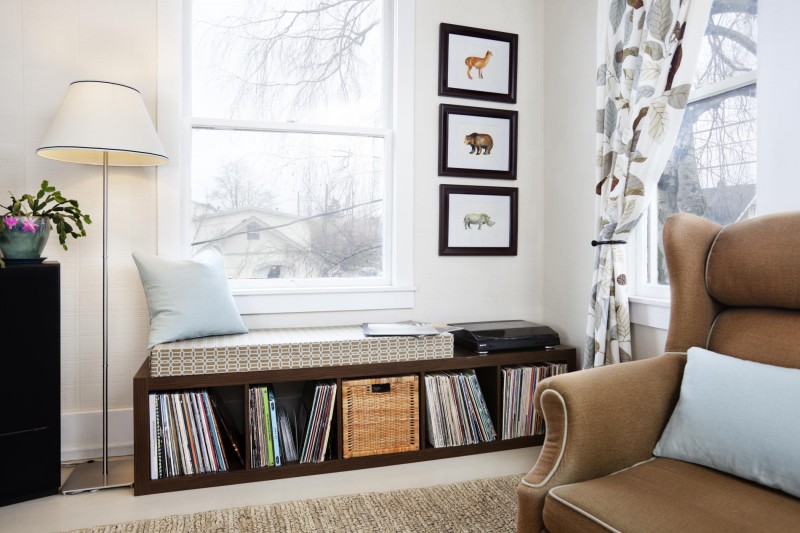 Living Room With Reading Nook