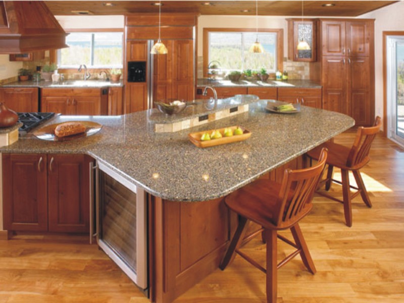 Smooth Gray Quartz Countertop