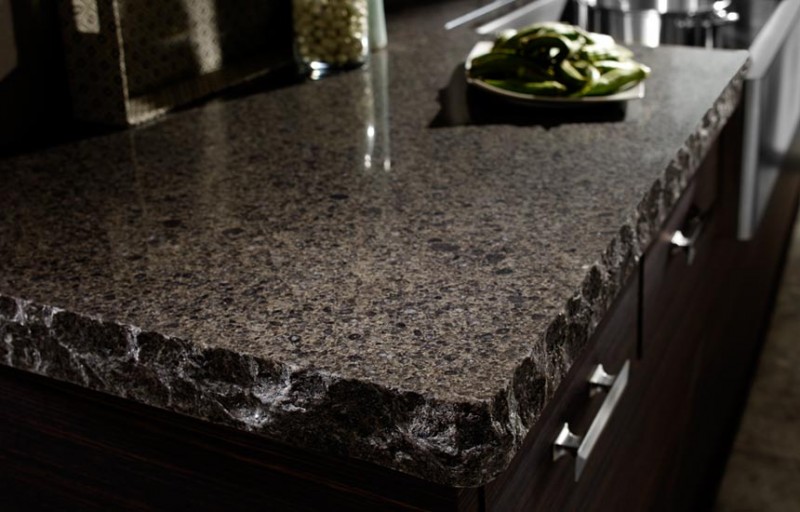 Luxurious Black Quartz Countertop