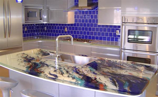 Artistic Quartz Countertop