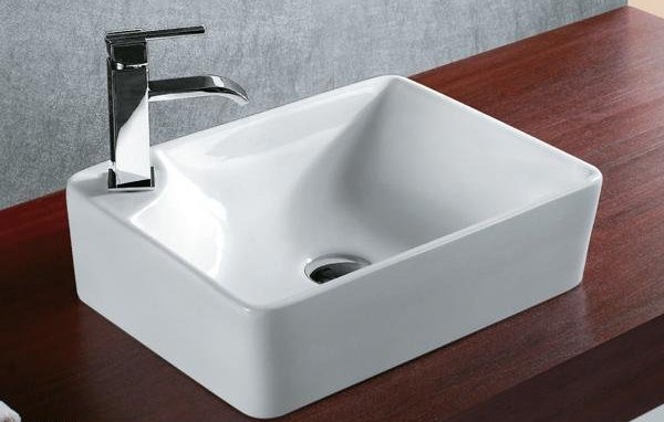 Small Bathroom Square Sink