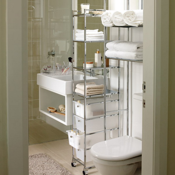 Small Bathroom Ideas: Small Bathroom Towel Rack