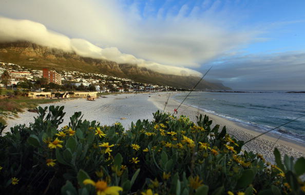 A beautiful view of the bay in Cape Town