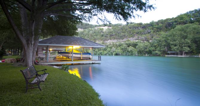 House on Lake Austin