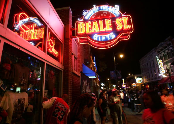 Beale Street sign in Memphis