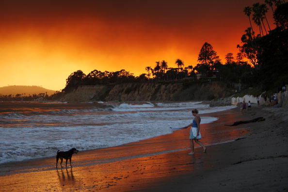 Beach in Santa Barbara, CA