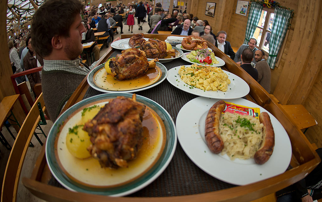 Delicious plates of food