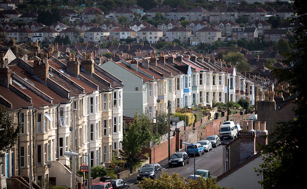 A Row of homes